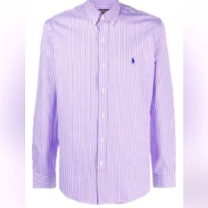Polo Ralph Lauren | Men’s Long Sleeve Button Down Collared Shirt | Slim Fit XL